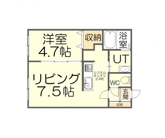 MODE（モード）・手稲本町の物件間取画像